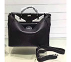 2017 Fendi Men Selleria Peekaboo-Small handbag in leather 7VA388 7VA388