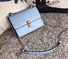 2017 Fendi SMALL KAN I bag in calfskin leather 8M0381 8M0381