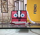 2017 Fendi SMALL KAN I bag in calfskin leather 8M03819