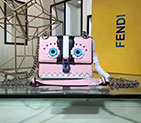 2017 Fendi SMALL KAN I bag in calfskin leather 8M03819