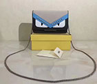 2017 Fendi WALLET ON CHAIN in leather 8M03469 8M03469