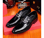 2017 Ferragamo men shoes in Calfskin leather LFM0019