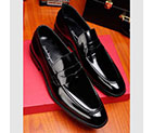 2017 Ferragamo men shoes in Calfskin leather LFM0022
