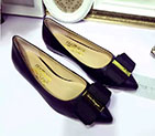 2017 Ferragamo women Flat shoes in Lambskin leather LFWS0173