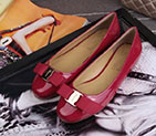 2017 Ferragamo women Flat shoes in Patent leather LFWS0160