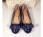 2017 Ferragamo women Flat shoes in Patent leather LFWS0163