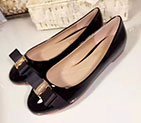 2017 Ferragamo women Flat shoes in Patent leather LFWS0161