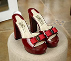 2017 Ferragamo women high-heeled shoes in Patent leather LFWS0193