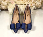 2017 Ferragamo women shoes in Lambskin leather Heel Height 5cm LFWS0167