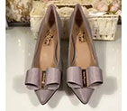2017 Ferragamo women shoes in Lambskin leather Heel Height 5cm LFWS0171