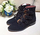 2017 Givenchy women Short Boots in velvet GCW0034