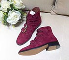 2017 Givenchy women Short Boots in velvet GCW0032