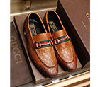 2017 Gucci men shoes in Calfskin leather inside Lambskin leather GM0517
