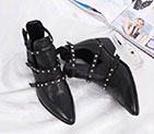 2017 Jimmy Choo women Boot in Calfskin leather with rivet JCS00120