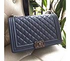 2017 Le Boy Chanel Flap Shoulder Bag in Original Sheepskin Leather A67088 Grey A67088