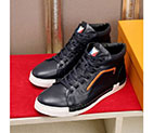 2017 Louis Vuitton men Sneakers shoes in Calfskin Leather inside Lambskin leather SML0467