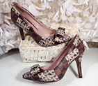 2017 Louis vitton women high-heeled shoes Heel Height 9cm SW0524