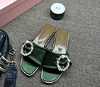 2017 Miu Miu women Sandals in silk BMS0250