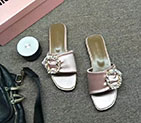 2017 Miu Miu women Sandals in silk BMS0249