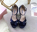 2017 Miu Miu women Sandals in silk Heel Height 12cm BMS0238