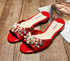 2017 Miu Miu women Slippers in Patent leather BMS0224
