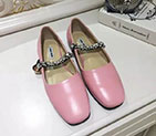 2017 Miu Miu women shoes in Calfskin leather BMS0230