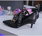2017 Miu Miu women shoes in Calfskin leather Heel Height 5.5cm BMS0252