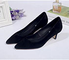 2017 Miu Miu women shoes in Nubuck Leather Heel Height 5.5cm