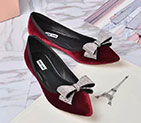 2017 Miu Miu women shoes in Velvet BMS0270