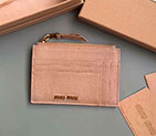 2017 MiuMiu Card pack Coin Purse in Original leather MC446 MC446