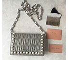 2017 MiuMiu Chain Shoulder Bag in Sheepskin leather 5MP001 5MP001