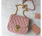 2017 MiuMiu Shoulder Bag in Sheepskin leather 5BD032 5BD032