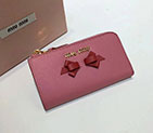 2017 MiuMiu Zipper key POUCH in Original Calfskin 5PP026 5PP026