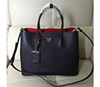 2017 Prada double bag Original Leather BN2756T
