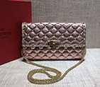 2017 VALENTINO CLUTCH SHOULDER BAG WITH STARSTUDDED CHAIN 0137 0137