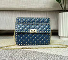 2017 VALENTINO GARAVANI ROCKSTUD SPIKE MEDIUM BAG 0122