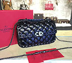 2017 VALENTINO GARAVANI ROCKSTUD SPIKE SMALL BAG 0123