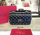 2017 VALENTINO GARAVANI ROCKSTUD SPIKE SMALL BAG 0123