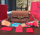 2017 Valentino GUITAR ROCKSTUD ROLLING CROSS SMALL BAG 0936M