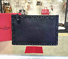 2017 Valentino GUITAR ROCKSTUD ROLLING NOIR CROSS BAG 0116 0116