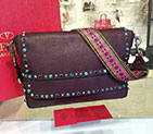 2017 Valentino Men ROCKSTUD ROLLING MESSENGER 0554