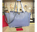 2017 Valentino ROCKSTUD NOIR MEDIUM TOTE 0973 0973