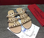 2017 Valentino women Flat shoes in Lambskin leather with rivet VN0439