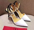 2017 Valentino women shoes in Calfskin leather and Patent leather VN0380