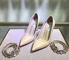 2017 Valentino women shoes in Lambskin leather with Strap Heel 9.5cm VN0441