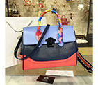 2017 Versace PALAZZO EMPIRE WAVE LEATHER BAG V1111 V1111
