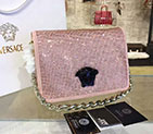 2017 Versace PATCHWORK SUEDE PYTHON HANDBAG 320555 320555