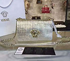 2017 Versace PATCHWORK SUEDE PYTHON HANDBAG 320666 320666