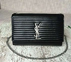 2017 YSL Saint Laurent CLASSIC MEDIUM KATE SATCHEL IN ORIGINAL LEATHER 364051