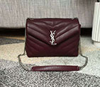 2017 YSL Saint Laurent MEDIUM LOULOU CHAIN BAG IN Original LEATHER 464676